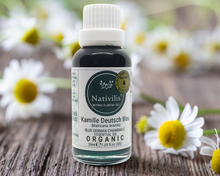 Load image into Gallery viewer, Nativilis Organic German Blue Chamomile Essential Oil (Matricaria recutita) - 100% Natural - 30ml - (GC/MS Tested)