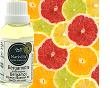 Load image into Gallery viewer, Nativilis Organic Bergamot Essential Oil - (Citrus bergamia) - 100% Natural - 30ml - (GC/MS Tested)
