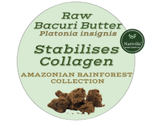 Load image into Gallery viewer, Nativilis Amazonian Raw Bacuri Butter (Platonia insignis) - Reduces the formation of redness emollient properties high absorption rate - anti-ageing stabilises collagen + elastin production – Copaiba