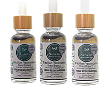 Load image into Gallery viewer, Nativilis Brazilian Frankincense - BREU BRANCO VIRGIN RESIN UNREFINED - Protium heptaphyllum - Amazonian natural resin oil properties anti-inflammatory antiseptic analgesic soothing exfoliant for dry and oily skin - Copaiba