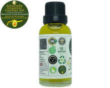 Load image into Gallery viewer, Nativilis Organic Avocado Carrier Oil (Persea americana) Hair, Face & Skin - Natural Cold Pressed - Rich in vitamins A, B1, B2, B3, B5, B6, B8, B9, D, E and K - Moisturizes Dry Skin – Copaiba