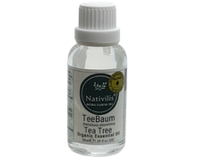 Load image into Gallery viewer, Nativilis Organic Tea Tree Essential Oil (Melaleuca alternifolia) - 100% Natural - 30ml - (GC/MS Tested)