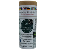 Load image into Gallery viewer, Nativilis Organic Cypress Essential Oil (Cupressus sempervirens) - 100% Natural - 30ml - (GC/MS Tested)