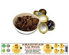 Load image into Gallery viewer, Nativilis AMAZONIAN LIP BALM DOUBLE ACTION FORMULA WITH PRACAXI SEED OIL (Pentaclethra macroloba) + BACURI BUTTER (Platonia insignis) Moisturises Dry Lips and Heals Chapped Lips - Toned Lips - Copaiba