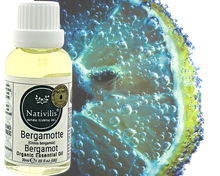 Load image into Gallery viewer, Nativilis Organic Bergamot Essential Oil - (Citrus bergamia) - 100% Natural - 30ml - (GC/MS Tested)