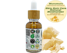 Load image into Gallery viewer, Nativilis Murumuru Virgin Oil (Astrocaryum murumuru) Amazonian Rainforest Collection - Skin Hair Care Natural Moisturizer – Less frizzy hair - Won’t clog your pores – Copaiba properties