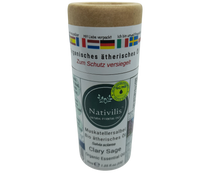 Load image into Gallery viewer, Nativilis Organic Clary Sage Essential Oil (Salvia sclarea) - 100% Natural - 30ml - (GC/MS Tested)