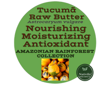 Load image into Gallery viewer, Nativilis Amazonian Raw TUCUMA BUTTER (Astrocaryum vulgare) – GREAT HAIR CONDITIONER - HIGH CONCENTRATION VITAMIN-A BETA-CAROTENE - SKIN and Hair Care - nourishing, moisturizing, antioxidant - Copaiba