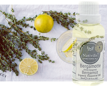 Load image into Gallery viewer, Nativilis Organic Bergamot Essential Oil - (Citrus bergamia) - 100% Natural - 30ml - (GC/MS Tested)