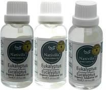 Load image into Gallery viewer, Nativilis Organic Eucalyptus Essential Oil (Eucalyptus globulus) - 100% Natural - 30ml - (GC/MS Tested)