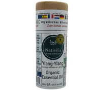 Load image into Gallery viewer, Nativilis Organic Ylang Ylang Essential Oil (Cananga odorata var. genuina)- 100% Natural - 30ml - (GC/MS Tested)