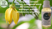 Load image into Gallery viewer, Nativilis Organic Ylang Ylang Essential Oil (Cananga odorata var. genuina)- 100% Natural - 30ml - (GC/MS Tested)
