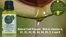 Load image into Gallery viewer, Nativilis Organic Avocado Carrier Oil (Persea americana) Hair, Face & Skin - Natural Cold Pressed - Rich in vitamins A, B1, B2, B3, B5, B6, B8, B9, D, E and K - Moisturizes Dry Skin – Copaiba