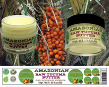 Load image into Gallery viewer, Nativilis Amazonian Raw TUCUMA BUTTER (Astrocaryum vulgare) – GREAT HAIR CONDITIONER - HIGH CONCENTRATION VITAMIN-A BETA-CAROTENE - SKIN and Hair Care - nourishing, moisturizing, antioxidant - Copaiba
