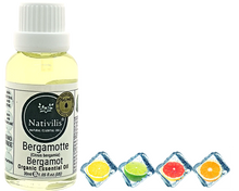 Load image into Gallery viewer, Nativilis Organic Bergamot Essential Oil - (Citrus bergamia) - 100% Natural - 30ml - (GC/MS Tested)