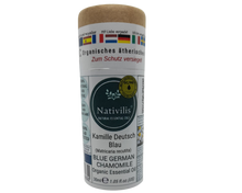 Load image into Gallery viewer, Nativilis Organic German Blue Chamomile Essential Oil (Matricaria recutita) - 100% Natural - 30ml - (GC/MS Tested)