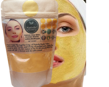 Load image into Gallery viewer, Nativilis Amazonian Yellow Clay Mild Powder Kaolin - Natural Facial Body Mask – Absorb Less Oil Perfect for Sensitive Dry Skin – Increased Collagen – Skin Remineralize - Copaiba benefits