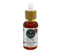 Load image into Gallery viewer, Nativilis Amazonian Buriti Oils (Mauritia flexuosa) Moriche – Aguaje – Richest source Beta-Carotene Vitamin A 20X More than Carrots – emollient rebuild moisturize re-hydrate skin cells - Copaiba