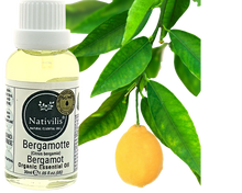 Load image into Gallery viewer, Nativilis Organic Bergamot Essential Oil - (Citrus bergamia) - 100% Natural - 30ml - (GC/MS Tested)
