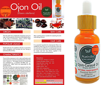 Load image into Gallery viewer, Nativilis Ojon Oil - Caiaue - (Elaeis oleifera) NATURAL HAIR SKIN BOOSTER Rainforest Virgin Oil - revitalizes damaged follicles helps effective hair growth volumize and get tame frizz – Copaiba