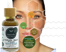 Load image into Gallery viewer, Nativilis TRIPALMITIN PLUS enriched with 03 Amazonian Rainforest Virgin Oil - ANDIROBA BACURI PRACAXI - Favours cellular renewal standardizing the tone - skin getting more illuminated revitalized and soft - Copaiba