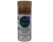 Load image into Gallery viewer, Nativilis CAPILAR MOISTURIZER enriched with 04 Amazonian Rainforest Virgin Oil ACAI BERRY ANDIROBA PRACAXI BRAZIL NUT - Complex emollient restructuring hair fibres strengthens roots dry hair – Copaiba