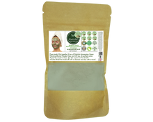 Load image into Gallery viewer, Nativilis Amazonian Green Montmorillonite Powder Clay - Natural Facial Hair Body Mask – oily and acne-prone skin restoring balance skin PH levels – Best known most used - Copaiba benefits