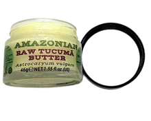 Load image into Gallery viewer, Nativilis Amazonian Raw TUCUMA BUTTER (Astrocaryum vulgare) – GREAT HAIR CONDITIONER - HIGH CONCENTRATION VITAMIN-A BETA-CAROTENE - SKIN and Hair Care - nourishing, moisturizing, antioxidant - Copaiba