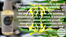 Load image into Gallery viewer, Nativilis Organic Ylang Ylang Essential Oil (Cananga odorata var. genuina)- 100% Natural - 30ml - (GC/MS Tested)