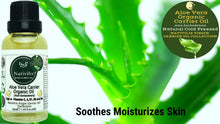 Load image into Gallery viewer, Products Nativilis Organic Aloe Vera Carrier Oil (Aloe barbadensis) True Aloe - Hair, Face & Skin Natural Cold Pressed – For Aromatherapy Massage – Soothes Moisturizes Skin – Hair Improving Growth - Copaiba
