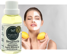 Load image into Gallery viewer, Nativilis Organic Bergamot Essential Oil - (Citrus bergamia) - 100% Natural - 30ml - (GC/MS Tested)