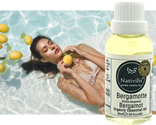Load image into Gallery viewer, Nativilis Organic Bergamot Essential Oil - (Citrus bergamia) - 100% Natural - 30ml - (GC/MS Tested)