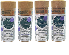 Load image into Gallery viewer, Nativilis CAPILAR MOISTURIZER enriched with 04 Amazonian Rainforest Virgin Oil ACAI BERRY ANDIROBA PRACAXI BRAZIL NUT - Complex emollient restructuring hair fibres strengthens roots dry hair – Copaiba