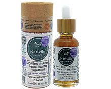 Load image into Gallery viewer, Nativilis CAPILAR MOISTURIZER enriched with 04 Amazonian Rainforest Virgin Oil ACAI BERRY ANDIROBA PRACAXI BRAZIL NUT - Complex emollient restructuring hair fibres strengthens roots dry hair – Copaiba