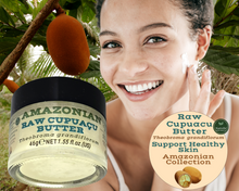 Load image into Gallery viewer, Nativilis Amazonian Raw Cupuacu Butter (Theobroma grandiflorum) - Helps seal in moisture to rehydrate skin and hair increase suppleness and decrease signs of aging like fine lines wrinkles – Copaiba