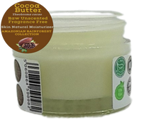 Load image into Gallery viewer, Nativilis Amazonian Cocoa Butter Raw Unscented Fragrance Free (Theobroma cacao) Skin Natural Moisturizer Replenishing skin's moisture protecting your skin improving elasticity – Copaiba properties