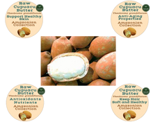 Load image into Gallery viewer, Nativilis Amazonian Raw Cupuacu Butter (Theobroma grandiflorum) - Helps seal in moisture to rehydrate skin and hair increase suppleness and decrease signs of aging like fine lines wrinkles – Copaiba