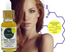 Load image into Gallery viewer, Nativilis BEHENIC ACID enriched from 04 Amazonian Rainforest Bio Oil - PATAUA PRACAXI MURUMURU CUPUACU- boosts hydration levels, reducing frizz and curl volume, leaving hair shiny - Copaiba Media 1 of 17