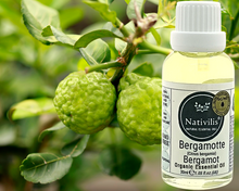Load image into Gallery viewer, Nativilis Organic Bergamot Essential Oil - (Citrus bergamia) - 100% Natural - 30ml - (GC/MS Tested)