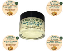 Load image into Gallery viewer, Nativilis Amazonian Raw Cupuacu Butter (Theobroma grandiflorum) - Helps seal in moisture to rehydrate skin and hair increase suppleness and decrease signs of aging like fine lines wrinkles – Copaiba