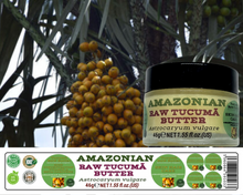 Load image into Gallery viewer, Nativilis Amazonian Raw TUCUMA BUTTER (Astrocaryum vulgare) – GREAT HAIR CONDITIONER - HIGH CONCENTRATION VITAMIN-A BETA-CAROTENE - SKIN and Hair Care - nourishing, moisturizing, antioxidant - Copaiba