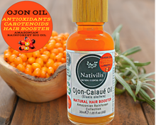 Load image into Gallery viewer, Nativilis Ojon Oil - Caiaue - (Elaeis oleifera) NATURAL HAIR SKIN BOOSTER Rainforest Virgin Oil - revitalizes damaged follicles helps effective hair growth volumize and get tame frizz – Copaiba