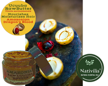 Load image into Gallery viewer, Nativilis Amazonian Raw Ucuuba Butter (Virola surinamensis) - Nourishes Moisturizes Hair Restores Elasticity - Repairs Damaged Scalp keeping Healthy – Amazonian Dragon's Blood – Copaiba