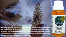 Load image into Gallery viewer, Nativilis Organic Cedarwood Essential Oil (Cedrus atlantica) - 100% Natural - 30ml - (GC/MS Tested)