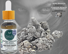 Load image into Gallery viewer, Nativilis Brazilian Frankincense - BREU BRANCO VIRGIN RESIN UNREFINED - Protium heptaphyllum - Amazonian natural resin oil properties anti-inflammatory antiseptic analgesic soothing exfoliant for dry and oily skin - Copaiba