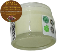 Load image into Gallery viewer, Nativilis Amazonian Cocoa Butter Raw Unscented Fragrance Free (Theobroma cacao) Skin Natural Moisturizer Replenishing skin's moisture protecting your skin improving elasticity – Copaiba properties