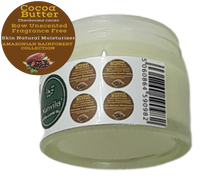 Load image into Gallery viewer, Nativilis Amazonian Cocoa Butter Raw Unscented Fragrance Free (Theobroma cacao) Skin Natural Moisturizer Replenishing skin's moisture protecting your skin improving elasticity – Copaiba properties