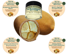 Load image into Gallery viewer, Nativilis Amazonian Raw Cupuacu Butter (Theobroma grandiflorum) - Helps seal in moisture to rehydrate skin and hair increase suppleness and decrease signs of aging like fine lines wrinkles – Copaiba