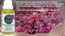 Load image into Gallery viewer, Nativilis Organic Rose Otto Essential Oil Blend 5% (Rosa damascena/Argania spinosa) - 100% Natural - 30ml - (GC/MS Tested)