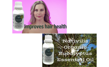 Load image into Gallery viewer, Nativilis Organic Eucalyptus Essential Oil (Eucalyptus globulus) - 100% Natural - 30ml - (GC/MS Tested)